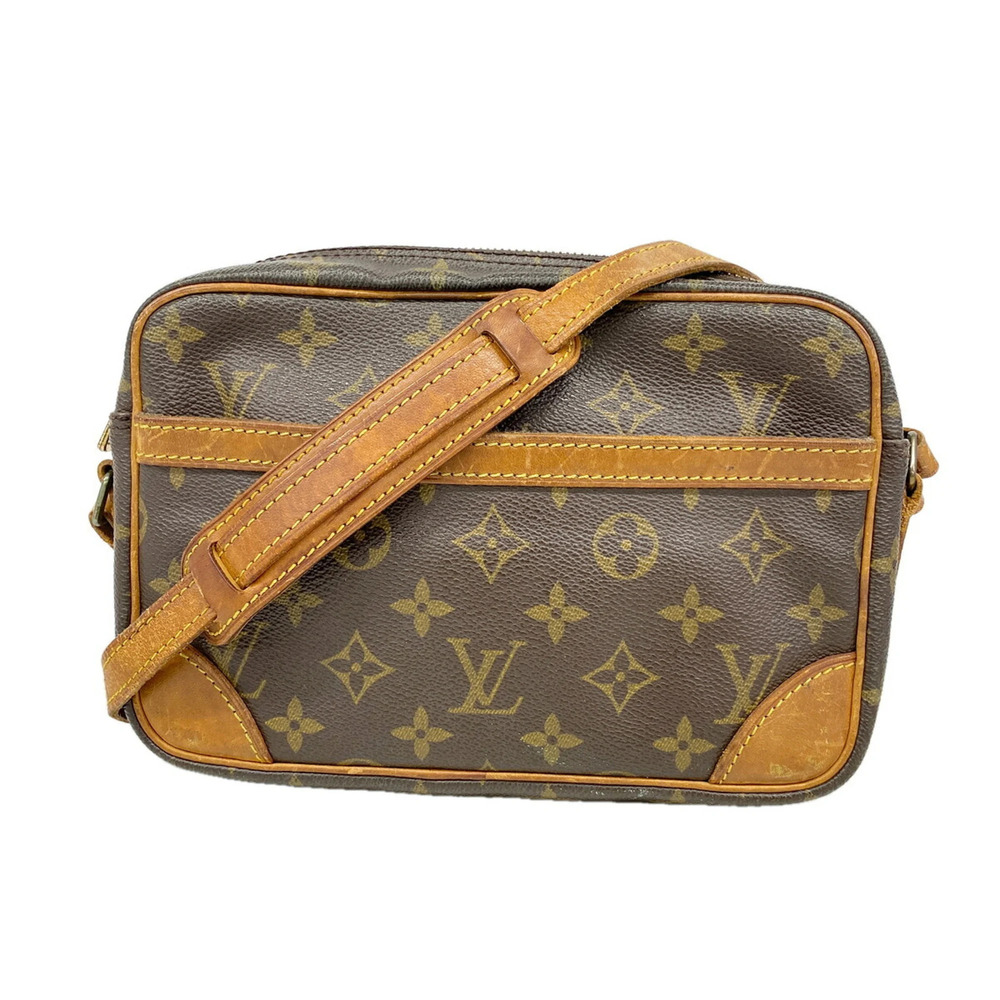 Louis Vuitton Monogram Trocadero 24 Shoulder Bag M51276 Brown Women's